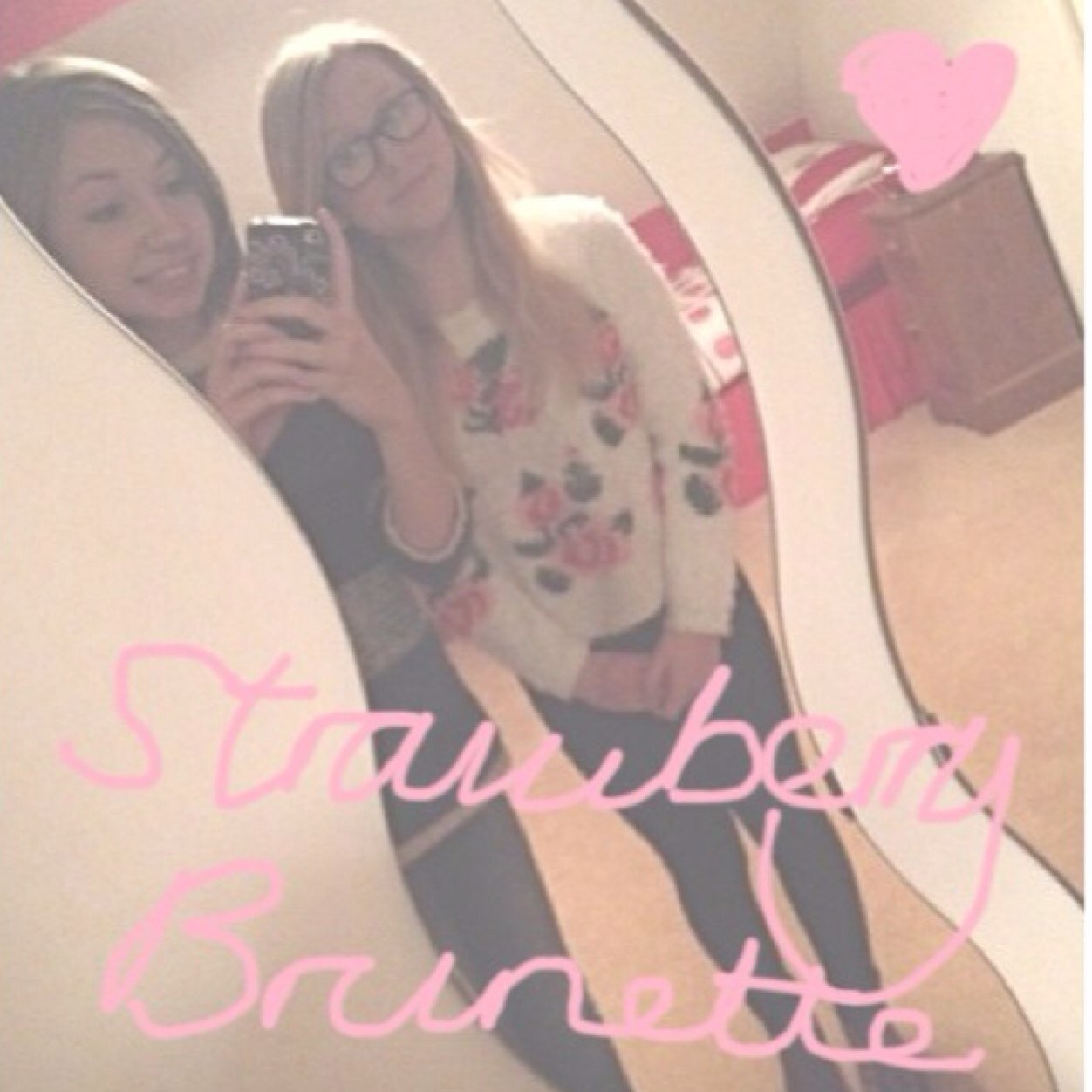 Strawberribrown's profile picture. Go check out our youtube @strawberrybrunette