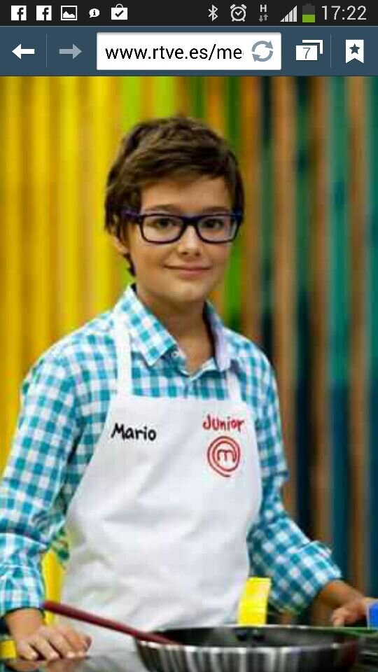 Ganador de la primera edición de Masterchef junior España