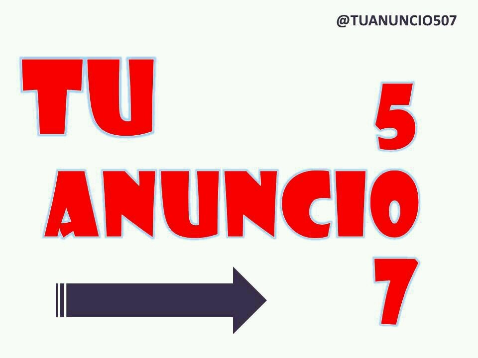TuAnuncio507's profile picture. Vende, Compra y ofrece tus anuncios gratis | Retweets | Noticias |