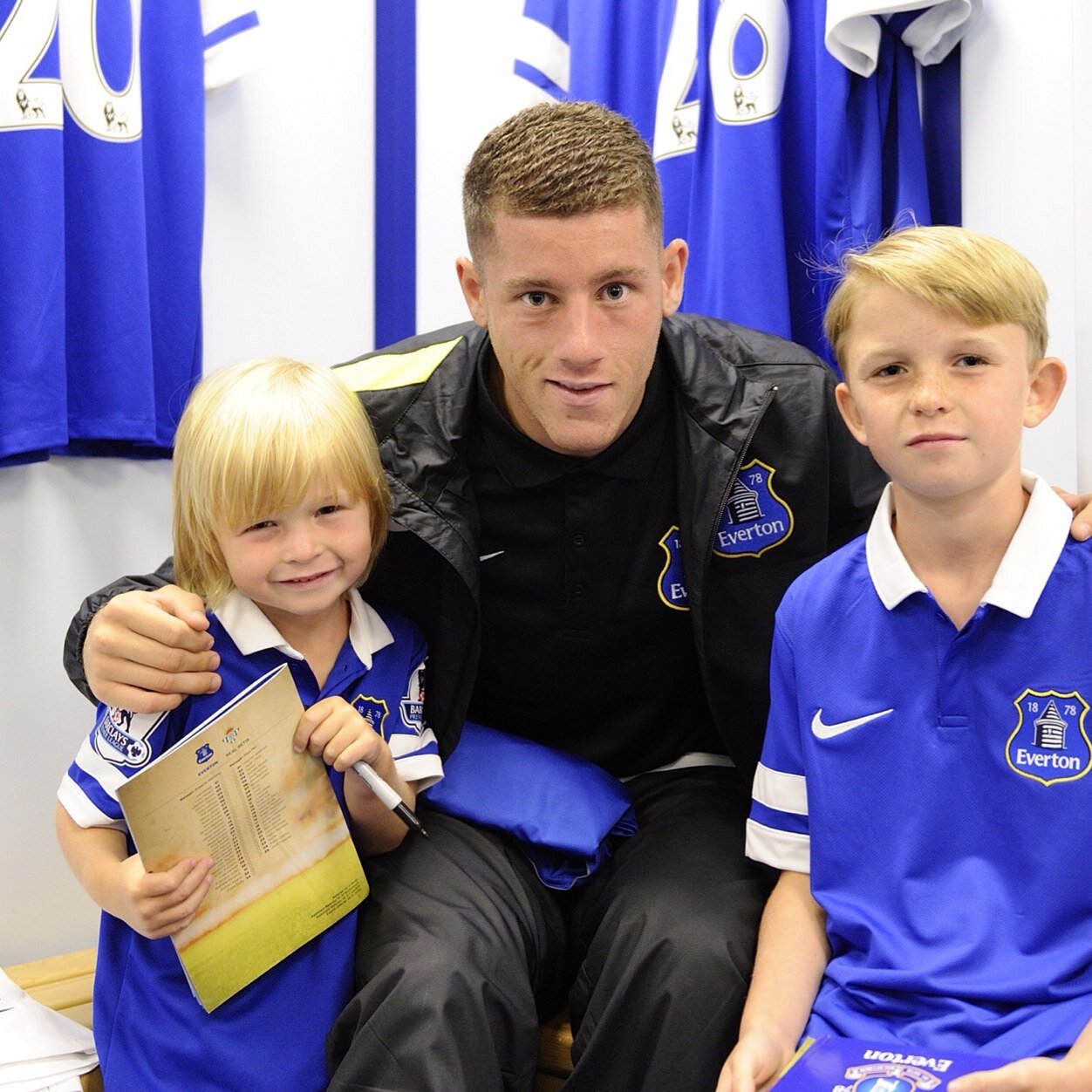 Everton Season ticket holder Upper Bullens COYB