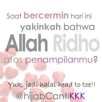 HijabCANTIKKK's profile picture. Salaam, just call me #TehCaca :) | Halal head to toe | muslimah itu cantiKKK » karuma, kabasya, kadacha |+628982137767