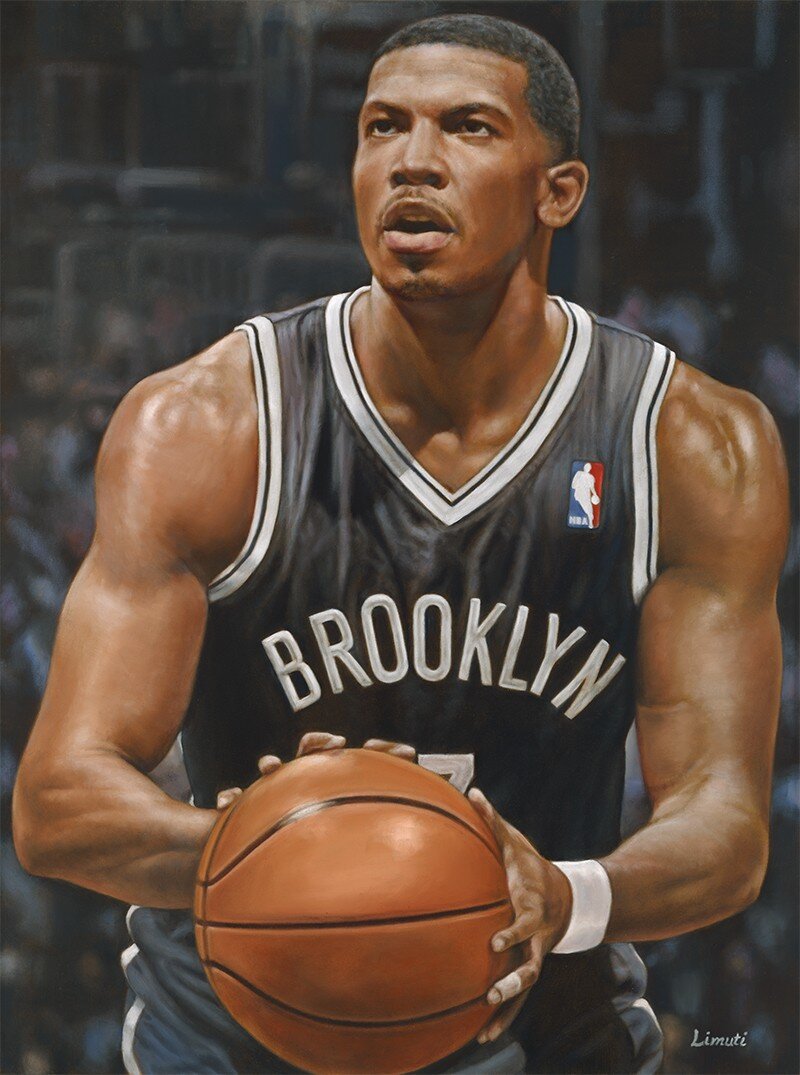 Joe Johnson. Plays for the Brooklyn Nets.
I rock the J's all day. #Brooklynnets