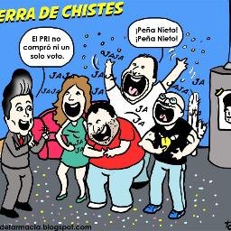 Aqui en esta cuenta de twitter podras encontrar chistes de todo tipo graciosos no gracioso orgasmos y muchas cosas mas divierte.