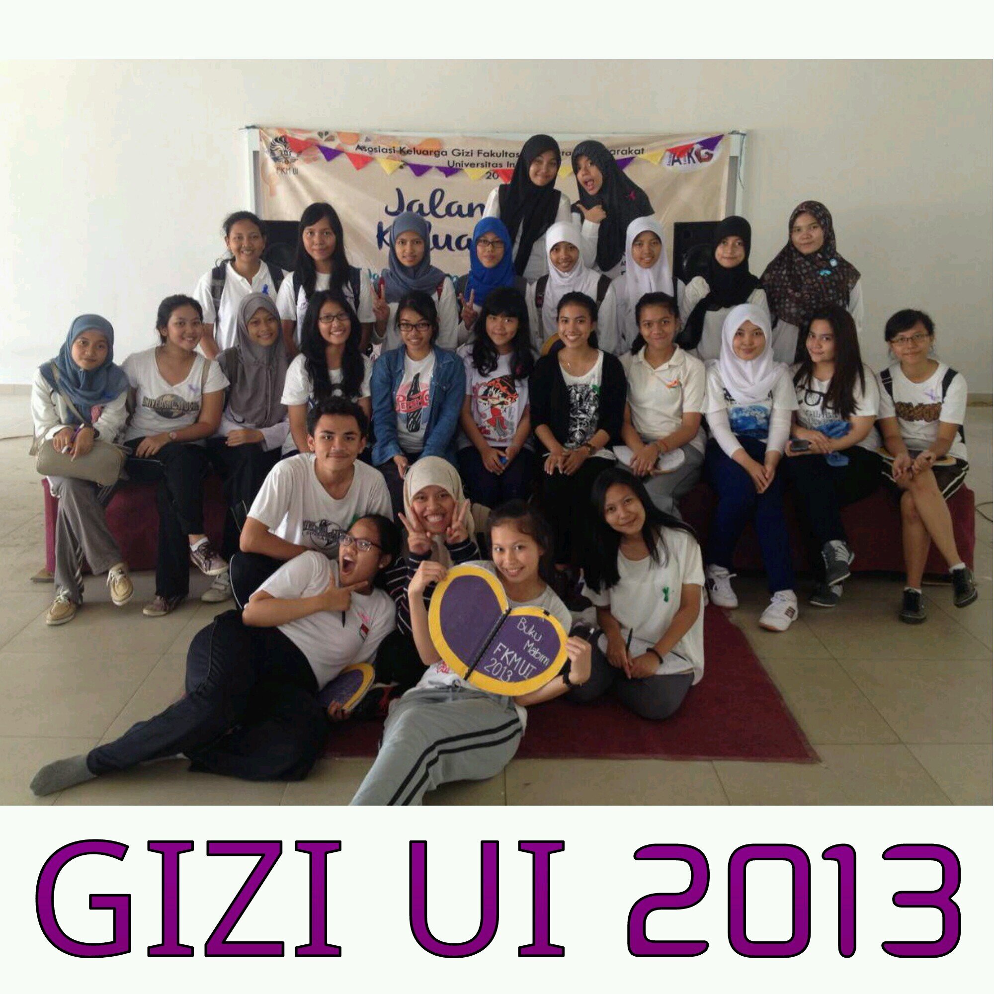 GiziUI2013's profile picture. Official Twitter Account of Mahasiswa Studi Gizi Universitas Indonesia 2013