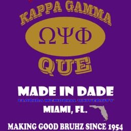 Kappa Gamma Chapter of Omega Psi Phi Fraternity, Inc. was chartered March 8, 1954 on the campus of Florida Normal Industrial Memorial College.