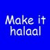 Make it Halal (@makeithalaal) Twitter profile photo