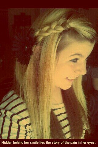 Everyday I wake up, & fake a smile. Wishing I hadn't woke up at all.