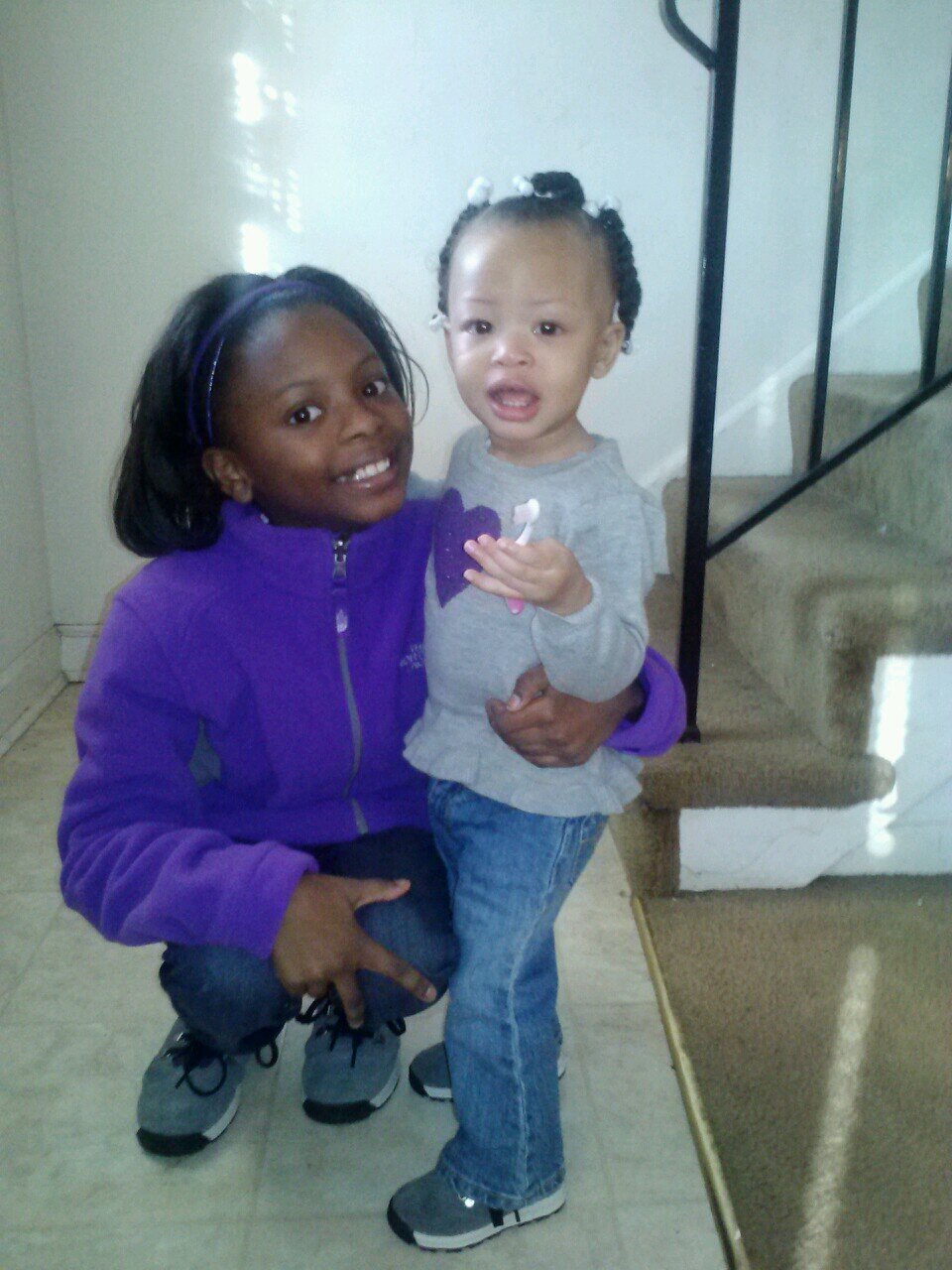 Loving my new fam..2 beautiful girls..