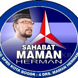 Sobat_Maher's profile picture. Tim Sukarelawan Calon Anggota Legislatif Partai Demokrat Nomor 4 Dapil Bogor Selatan. Anggota DPRD Kota Bogor Periode 2009/2014, Drs. Maman Herman, MSi (Maher).