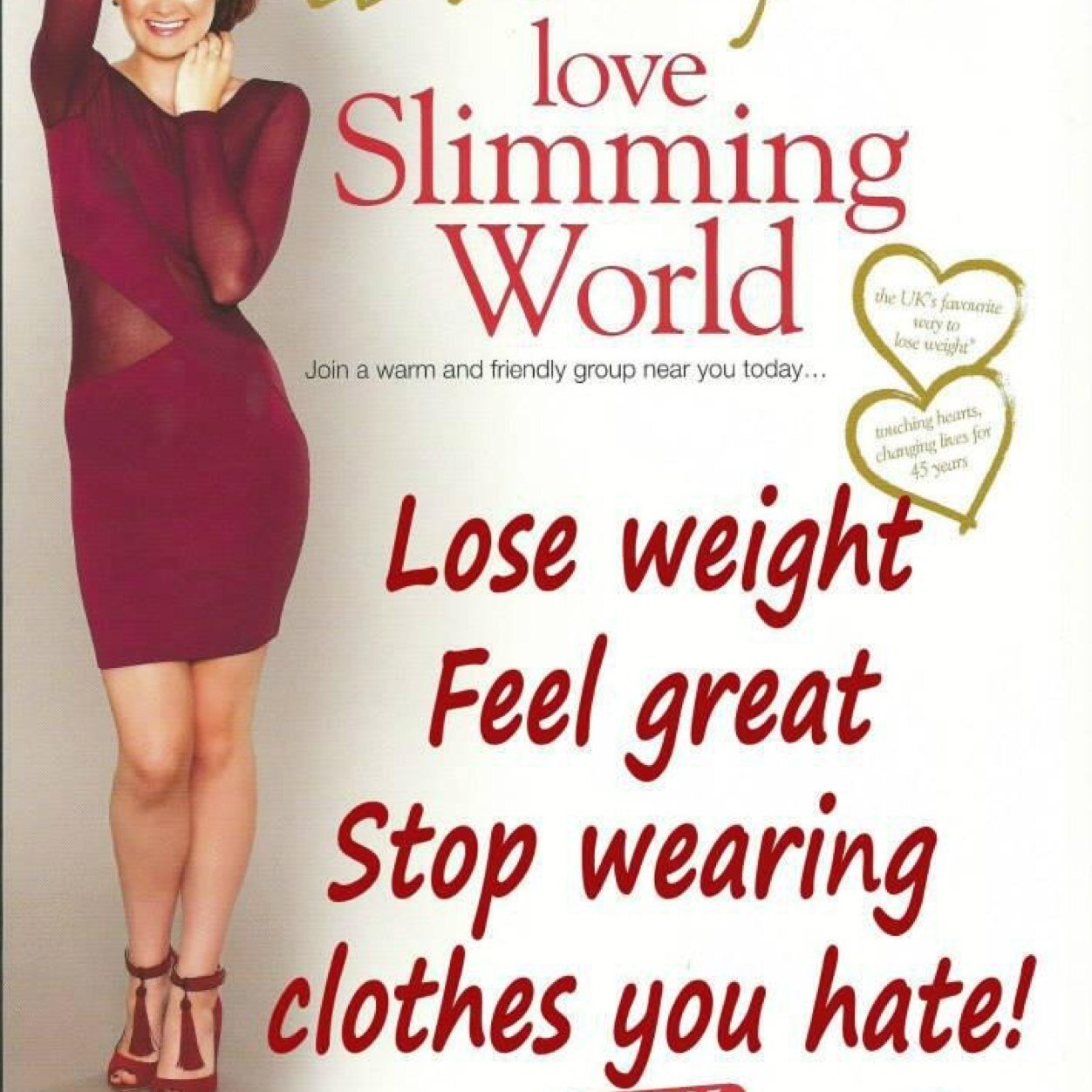 I am a full time Mum, a wife and a Slimming World consultant and I ADORE all three!!
