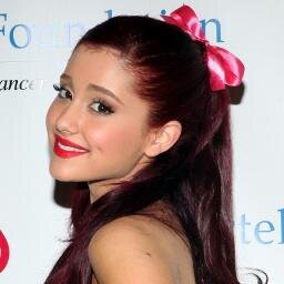 My idol is Ariana Grande!Please follow me!25-12-2013!