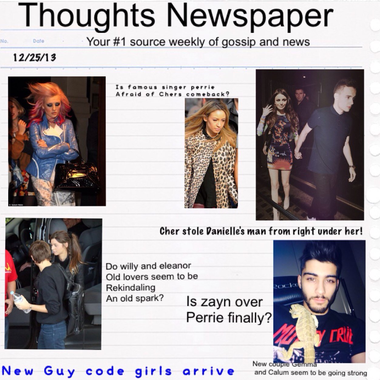 News on the thought accounts daily!