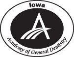 The Iowa Academy of General Dentistry is the only association that exclusively represents the needs and interests of general dentists in Iowa.