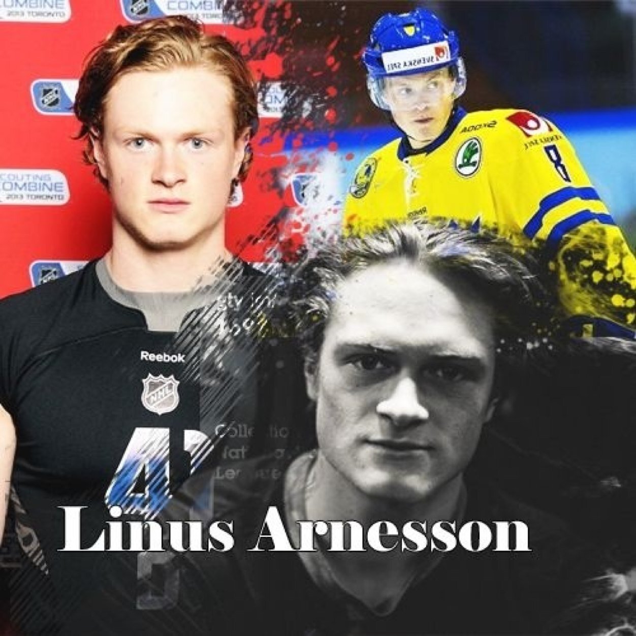 Fan account for Linus Arnesson, second round draft pick for the Boston Bruins