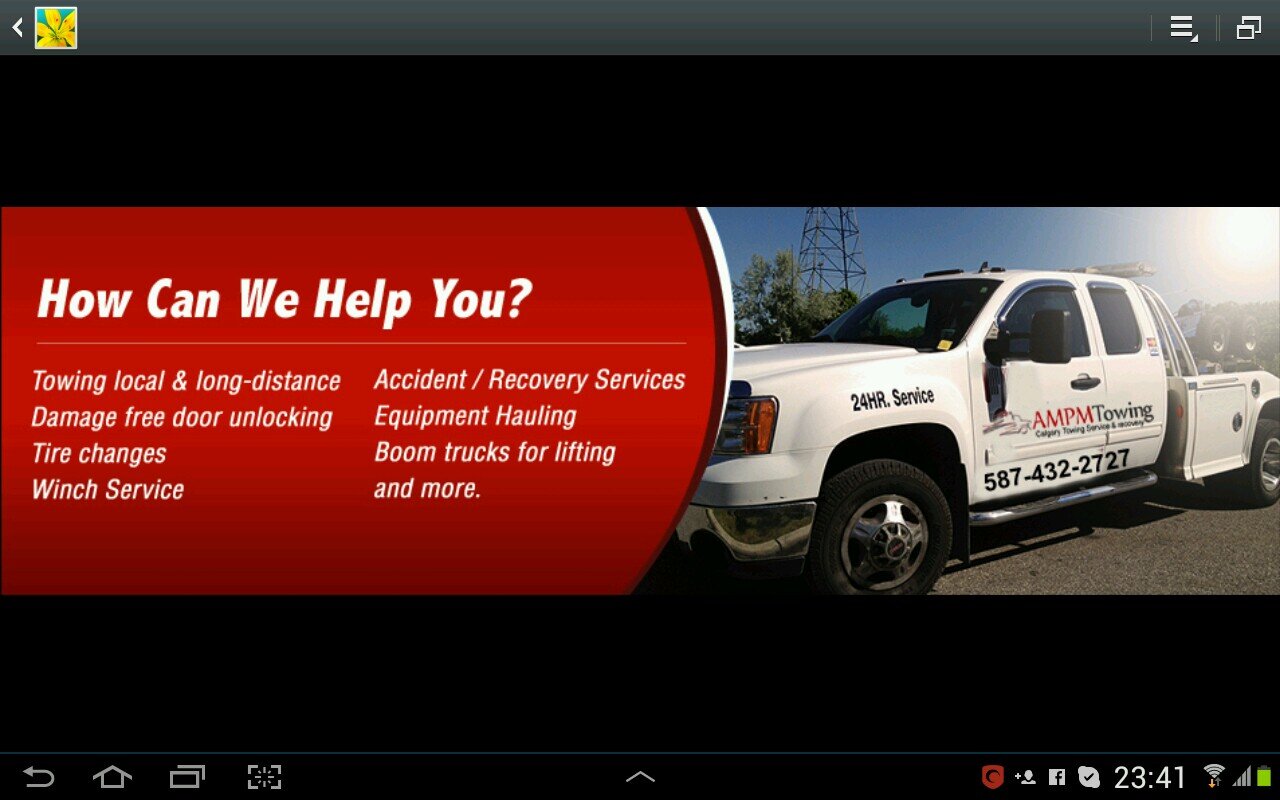 am_pmtowing's profile picture. AM PM towing Calgary has taken the towing and recovery service to another level with low rates and quickest response to every call in Calgry.