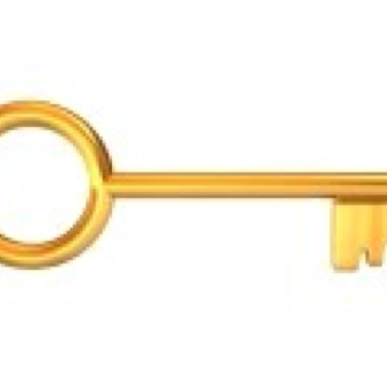 Бейдж с изображением золотого ключика