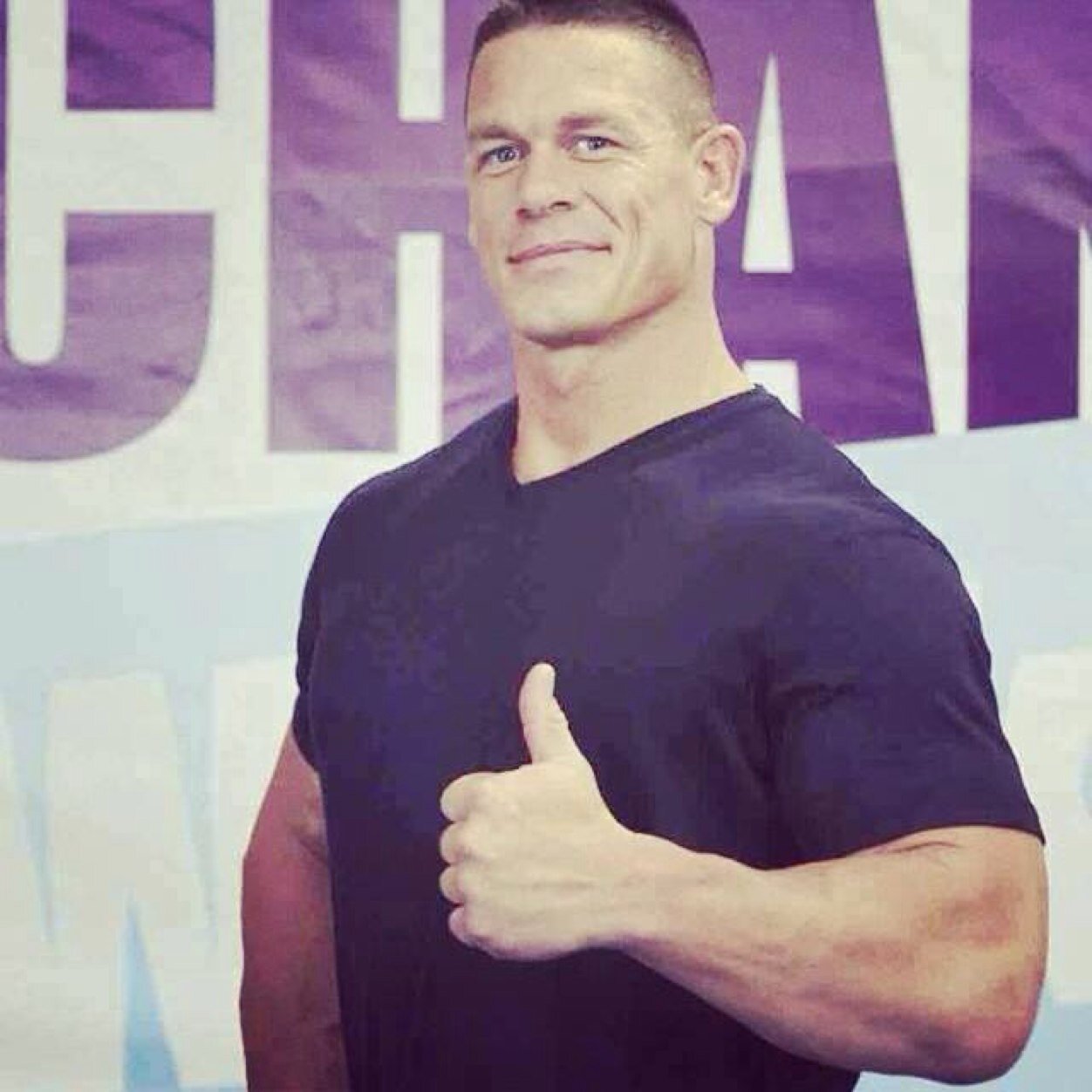 Bio melted due to Cena's hotness☀