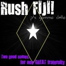 Official twitter account of the Gamma Phi chapter of Phi Gamma Delta's Spring 2014 Rush.