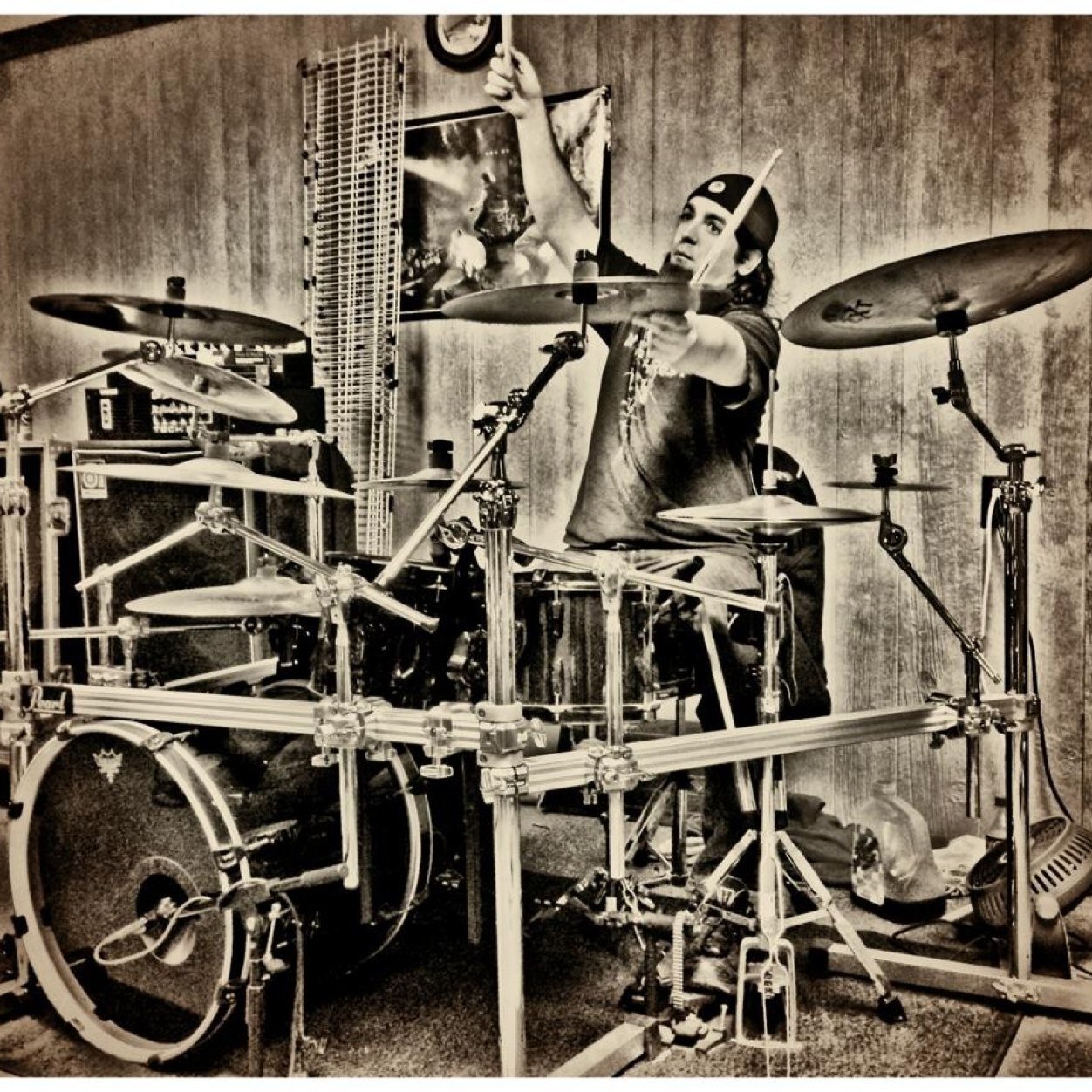 Im Mike and I play drums for Behind The Grey. Check them out @behindthegrey and on facebook and reverbnation.
