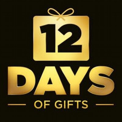 12 days of gifts 12 days twitter 12 days of gifts 12 days twitter