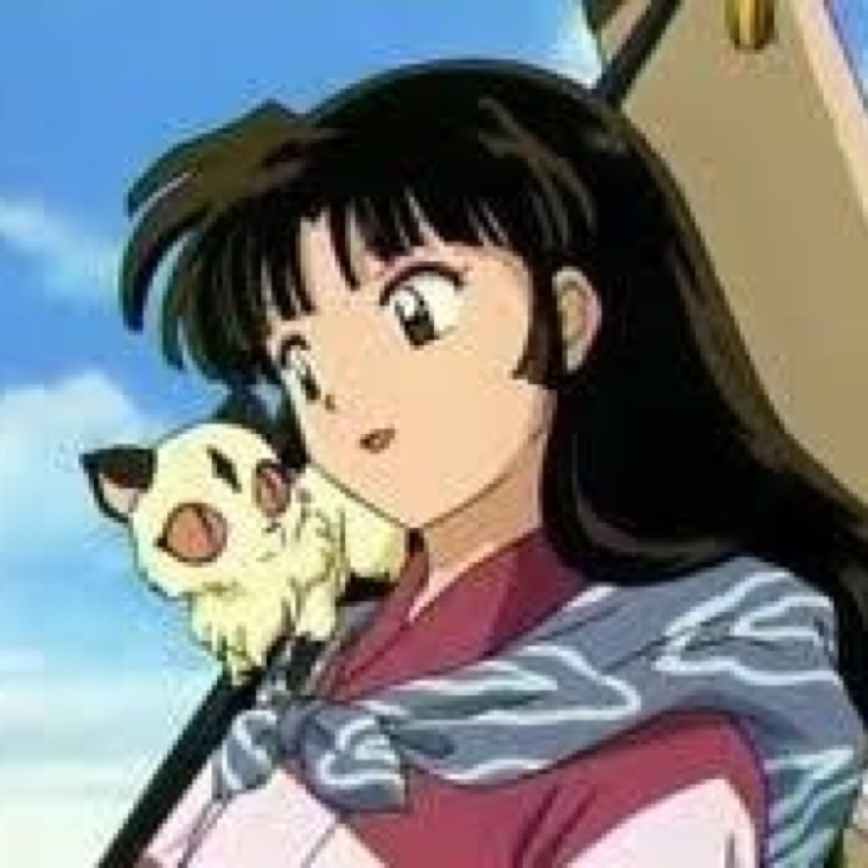 I'm Sango, the demon slayer. Fighting along side Miroku and my friends I shall bring Kohaku home and destroy Naraku!