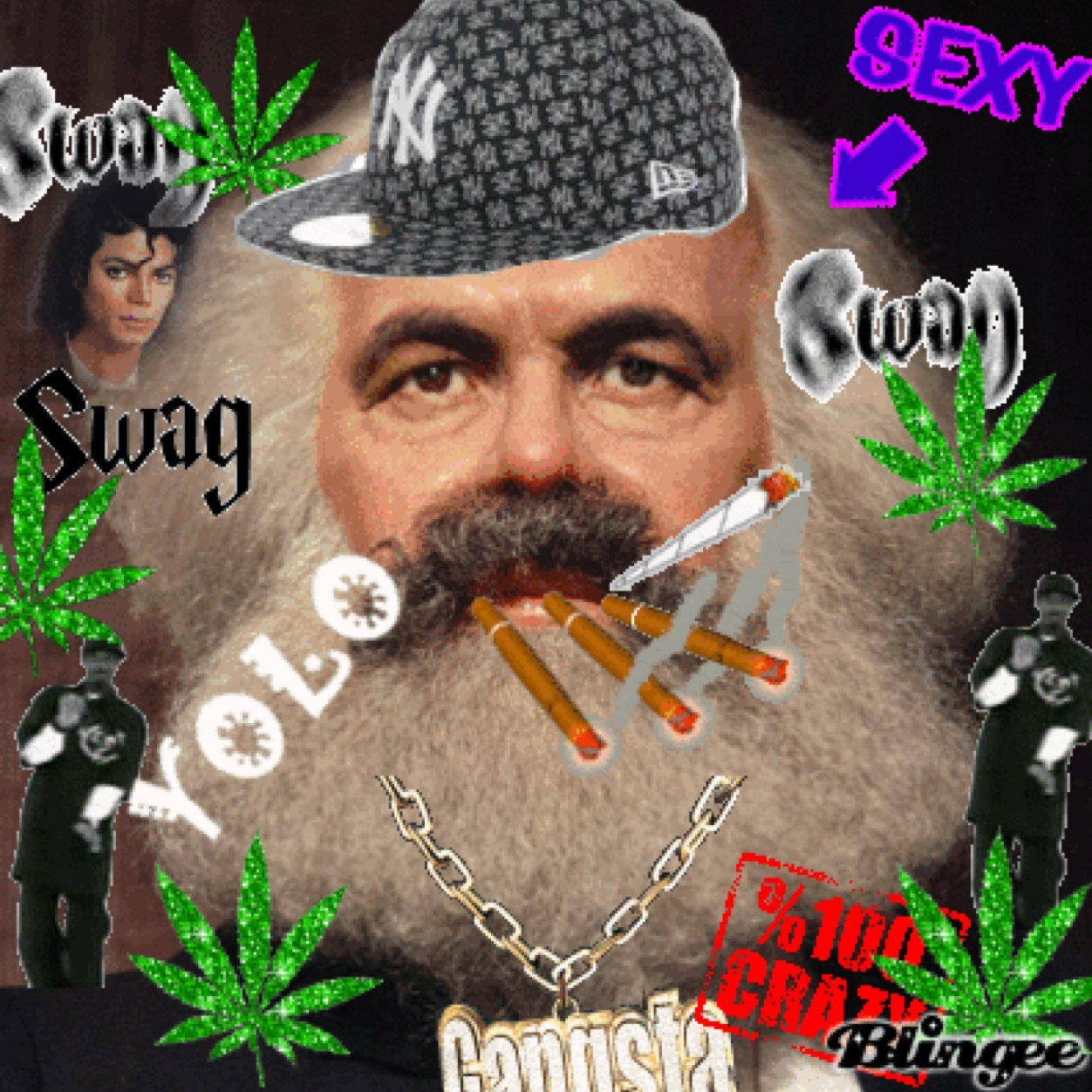 Author of the communist manly-festo