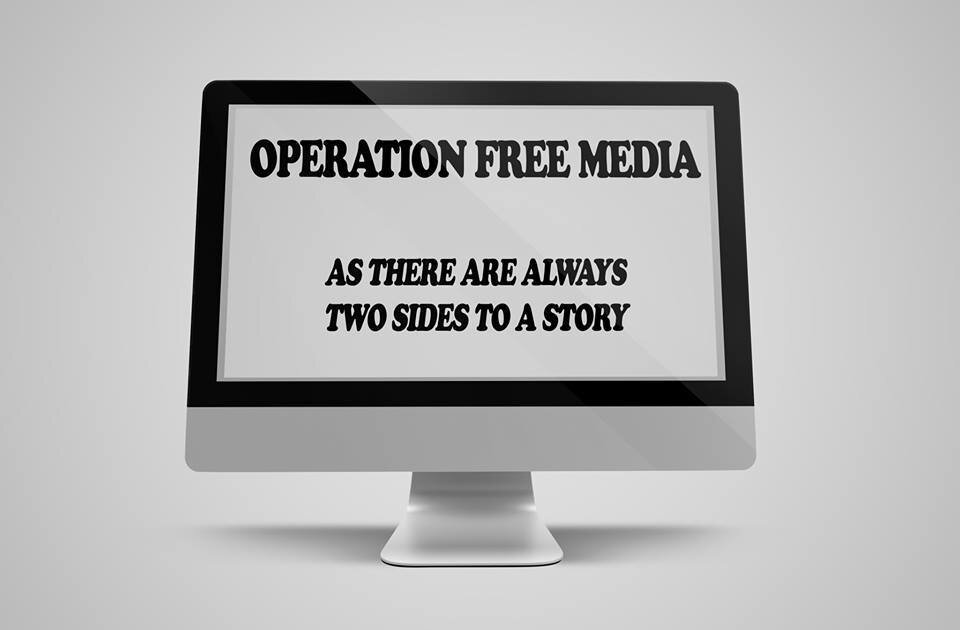 As there are always two sides to a story. Launching news network in 2014. Journos, activists and advertisers can register interest info@operationfreemedia.com