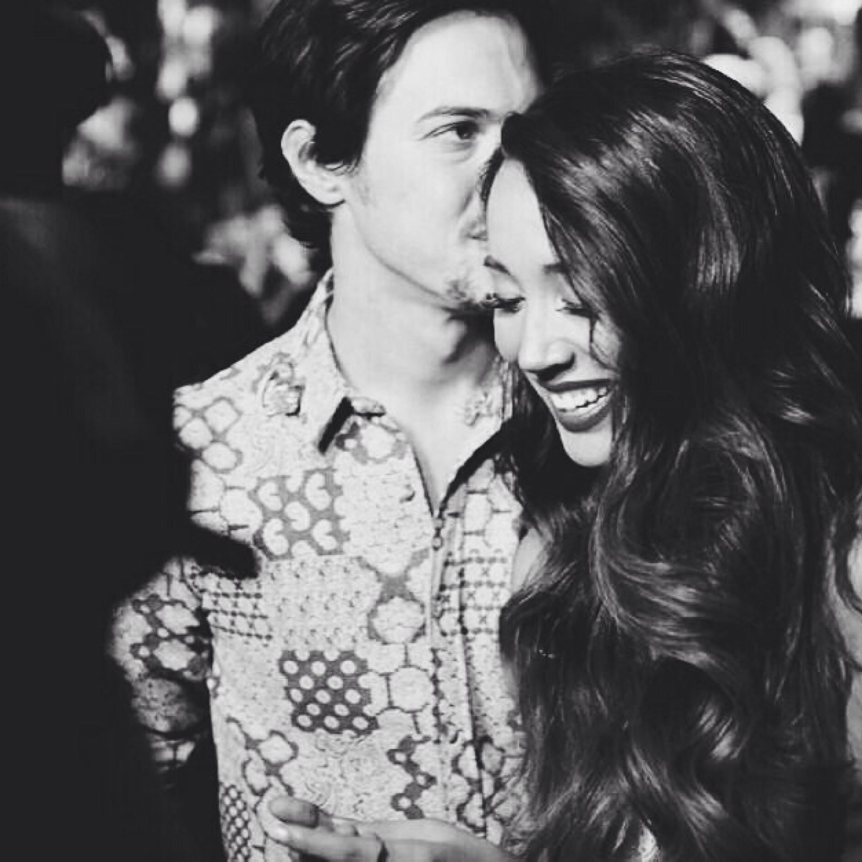 no we kiss so that'd we weird