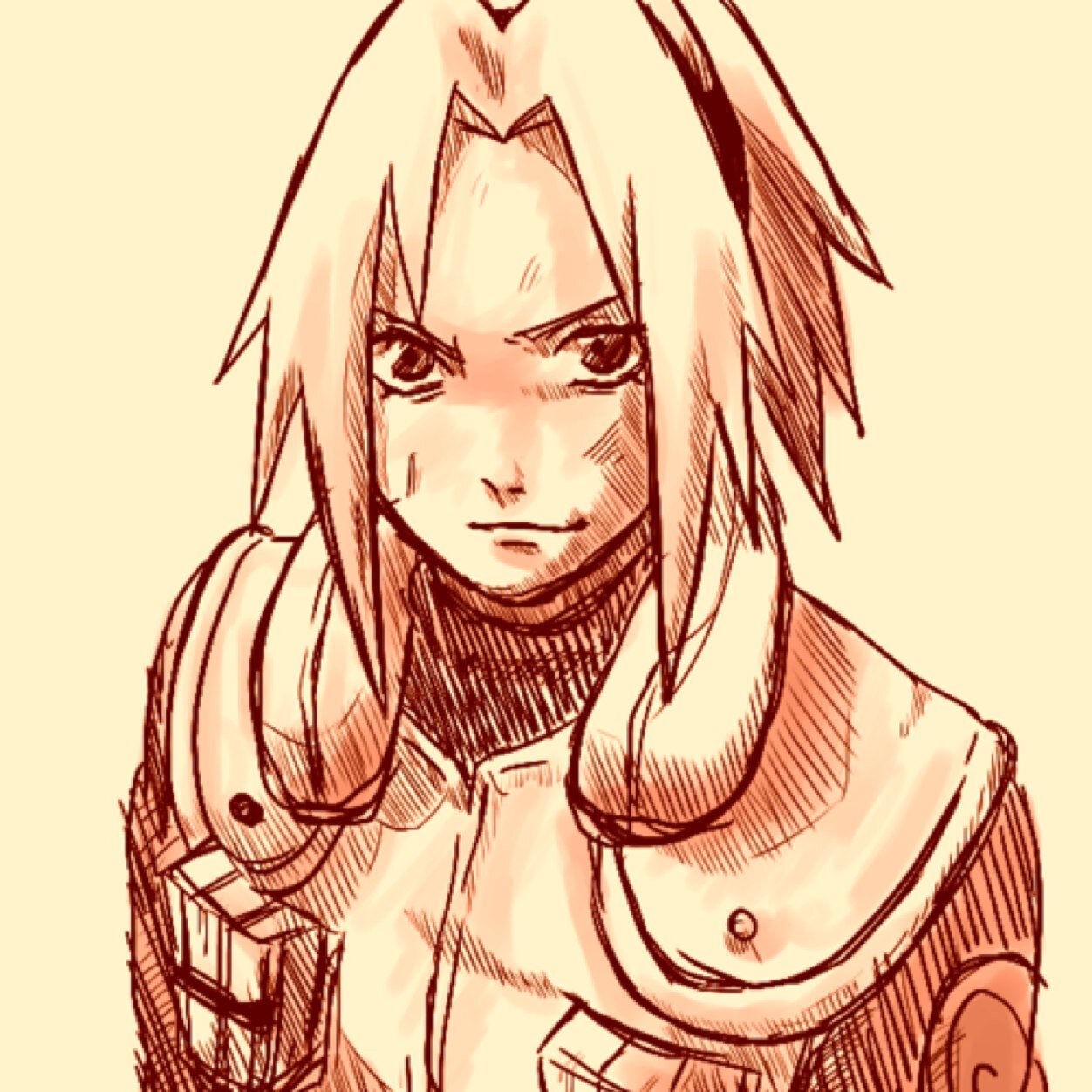 Shānnarō! It's the Konoha's very own hot-headed medic ninja, Haruno, Sakura! Disciple of the Fifth herself& Team Seven member!