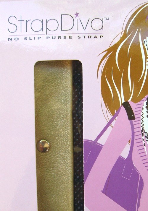 The first & only FASHIONABLE NO SLIP purse strap. Made from luxurious leather and in the USA.