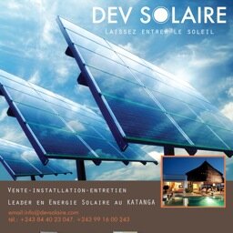 DevSolaire's profile picture. Solar energy solutions in D.R.CONGO