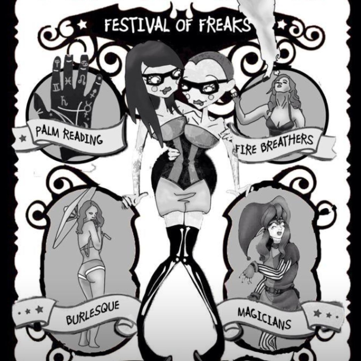 Raising money for Cancer Research UK and Dogs Trust UK by putting on various Freak Shows accross Liverpool