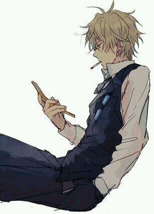 「 Fuck off Lizzie, dealing with Rick is enough. Oi, Megumi! Get me out of jail! I ain't that bad right, Al?」