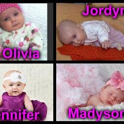 Olivia Jordyn Jenny & Madyson we be @itsrossshorl and @Ashley_m_lynch babies. we daddy dirls