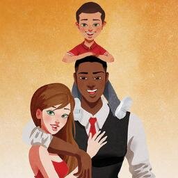 Cards in Color is a greeting cards co. whose cards feature multiracial individuals & families (including transracial adoptive families) & interracial couples.