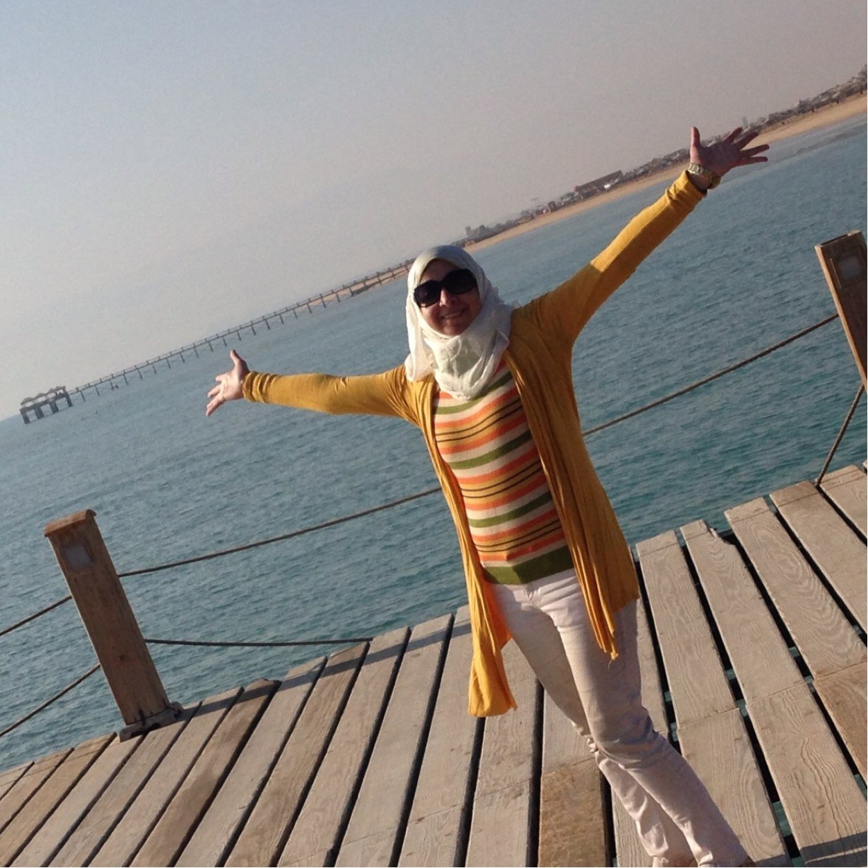 انا باتنفس حرية...