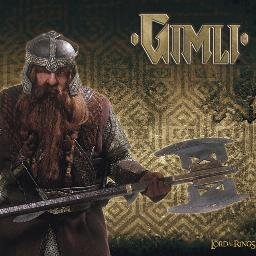 Hijo del famoso enano Gloin. Hábil con el hacha. Amigo de Aragorn y el elfo Legolas. Miembro de la comunidad del anillo. #SpanishFakeESDLA