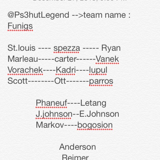 Legit NHL14 hut player!! Will do some giveaways here and there! --- i am a legend