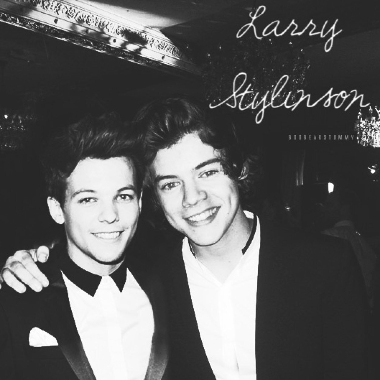 I don't ship Larry, I believe in it. :D One is silenced. The other is controlled. ~Bravery~ Since 2011. Fighting for a love that isn't mine.