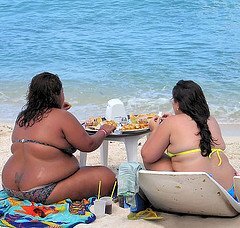 Opening soon, the world's only tropical paradise resort designed especially for the plus sized.