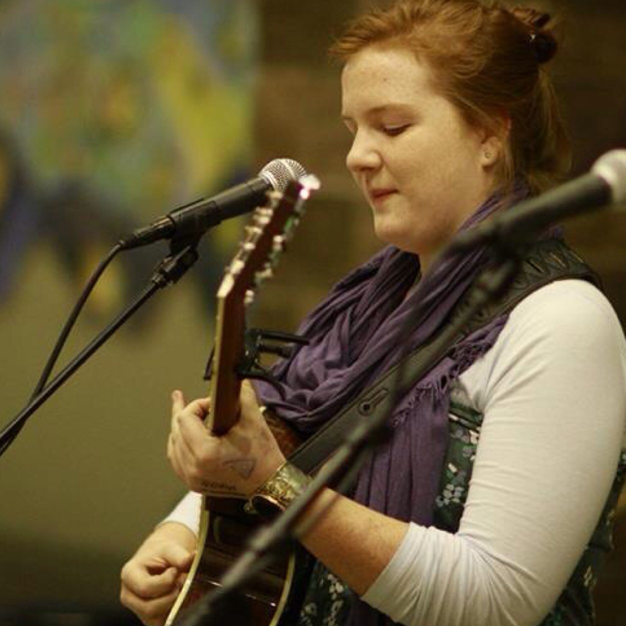 Singer/songwriter. I say without music life would be soundless hell. Get back to your roots and tell the story you were meant to tell.