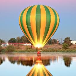 Scenic hot air balloon rides over the Geneva Lakes area and a marketing organization using hot air balloons to draw attention to your business / product / event