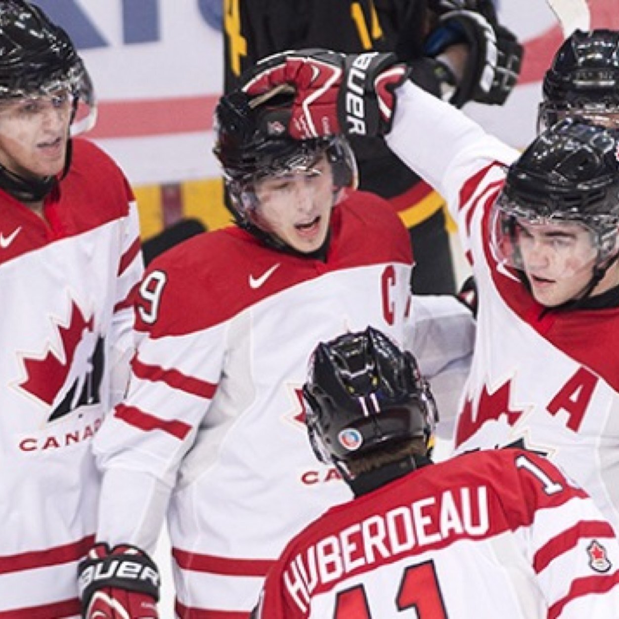 Canadian Hockey. Get ready to support our boys in Sochi. Taken by the one and only @leafsbeautyy