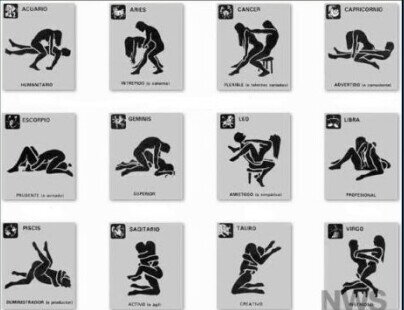 horóscopo sincero cachondo y sexual, todo cierto y seguro, el sexo el remedio para todos los males que todo lo cura