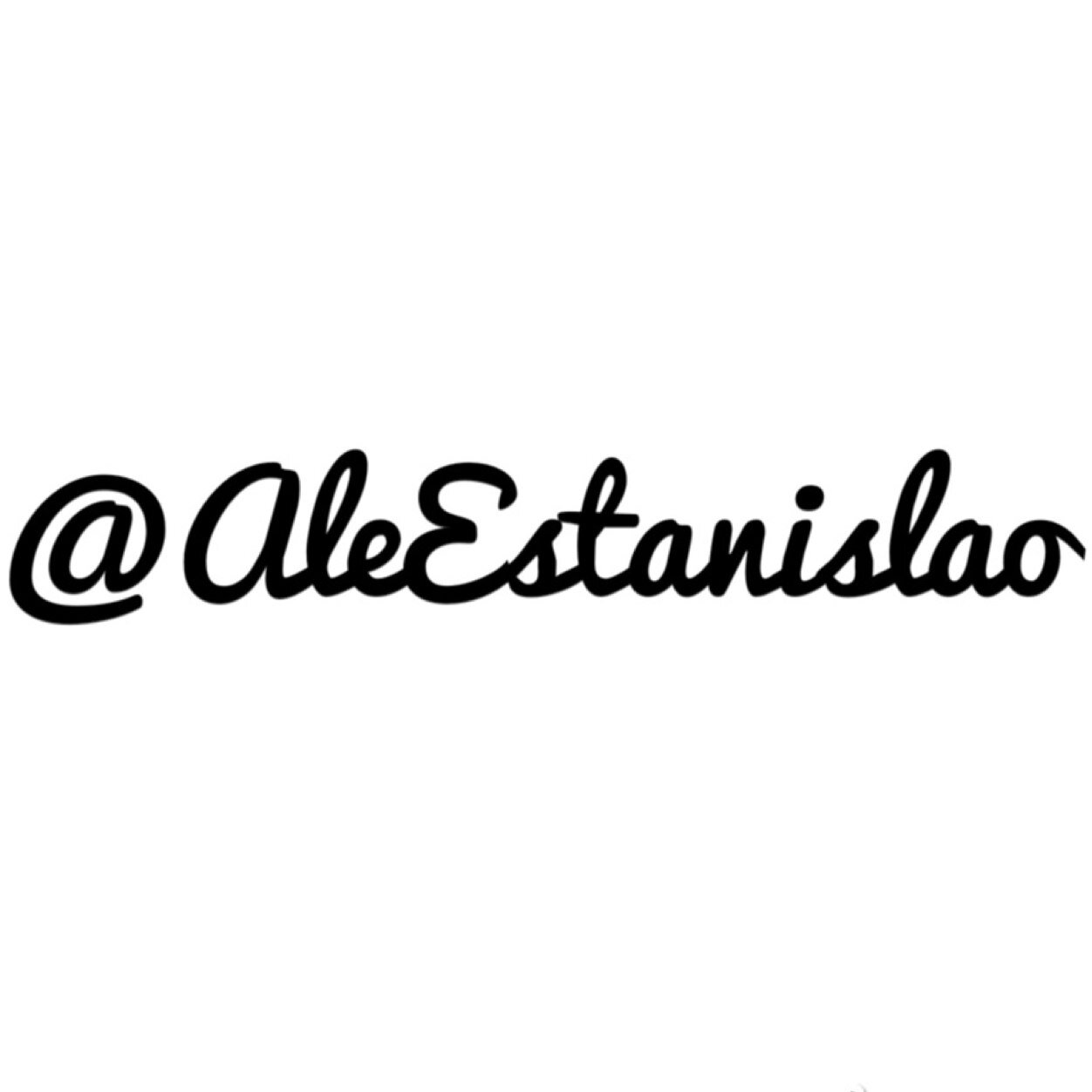 Sígueme: @AleEstanislao
