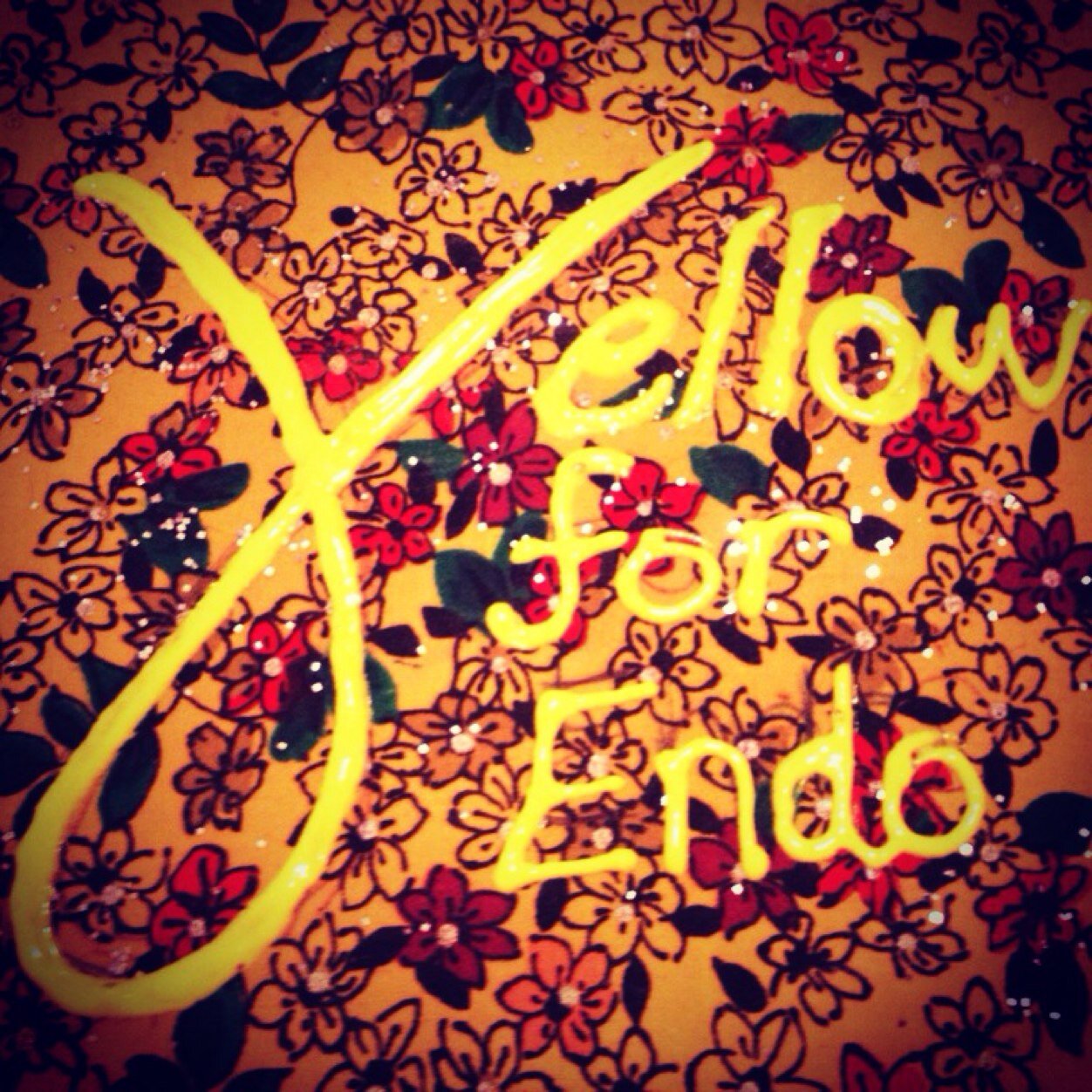 Help spread awareness of Endometriosis! Post pics of yourself wearing yellow and use the hashtag #yellowforendo ☺