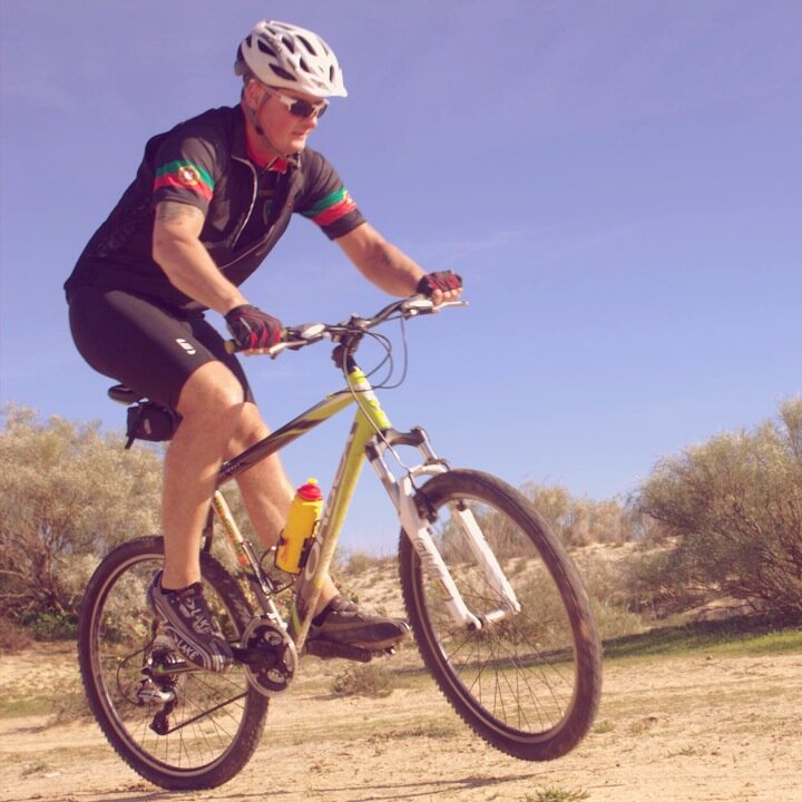 Mountain Biker, Converted Road Biker (MAMIL), Tourer and I do an Epic Charity Cycle Every Year! if its got 2 wheels, pedals then ride it long & ride it hard...