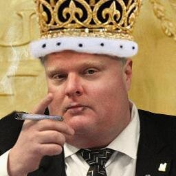 Sou Prefeito de Toronto. Andei cometendo alguns erros: Fumei até tijolo e roubei milhões de dólares canadense. Sou bom ou não? VIVA O POVO!