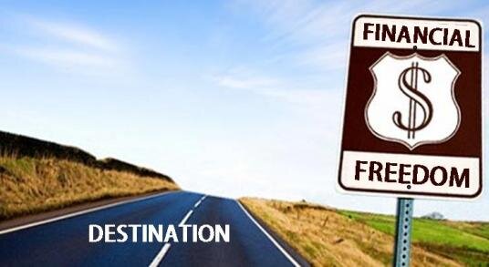 Financial Freedom Is a choice.  Time is Money Don't waste a second
