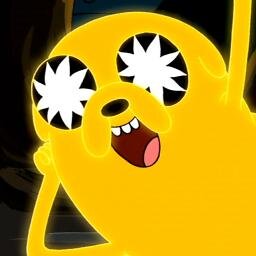 Adventure time, uma serie animada que conta a historia Finn e Jake, dois amigos que sempre estão em busca de grandes aventuras.